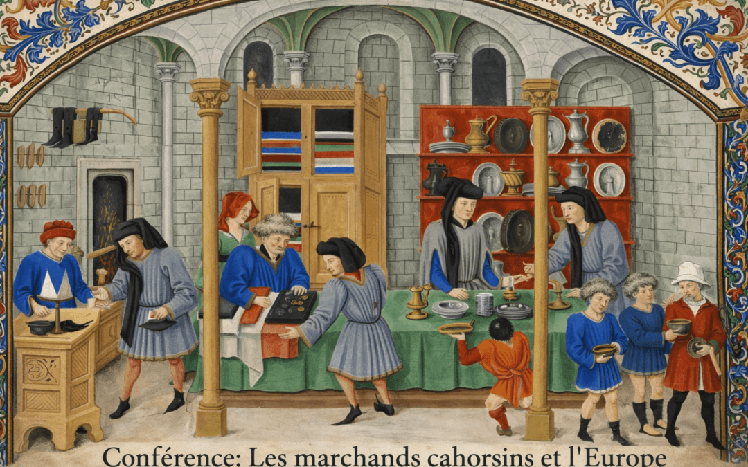 Les marchands Cahorsins et l&rsquo;Europe par Patrice FOISSAC